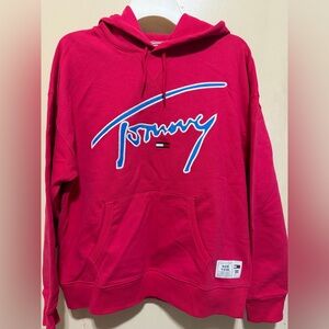 Tommy Hilfiger NWT Vintage Pink/Rose Hoodie - Women's Small can fit a Medium